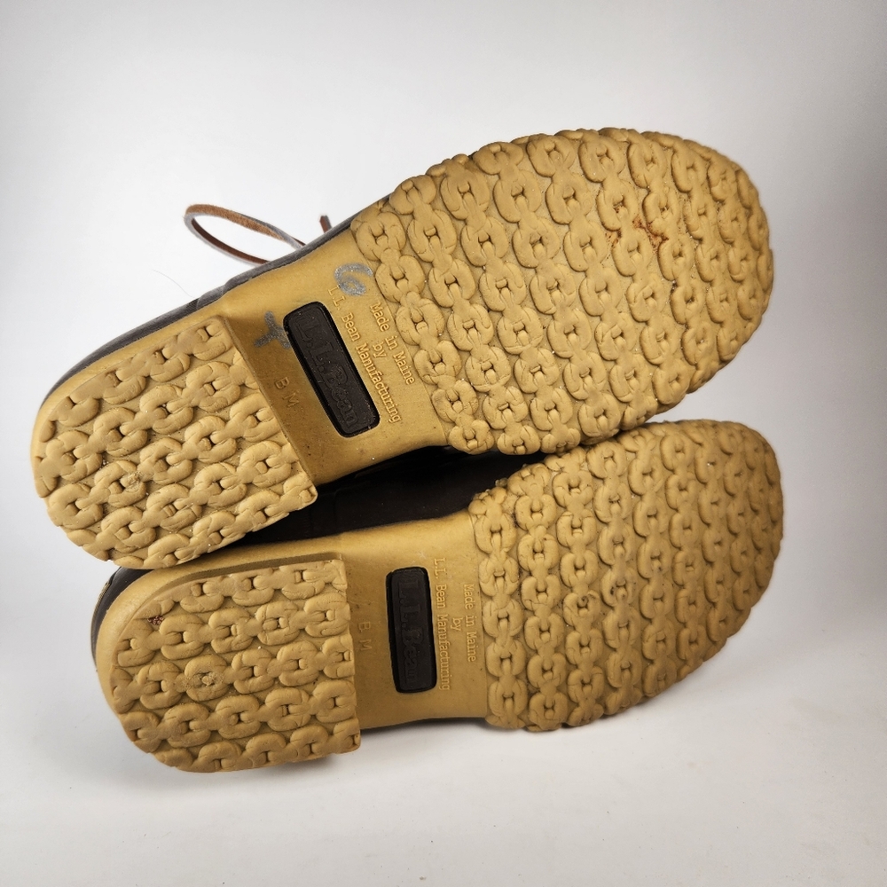 L.L. BEAN Bean Boots Women's Size 6 Brown Leather Outdoors Classic - Picture 8 of 10